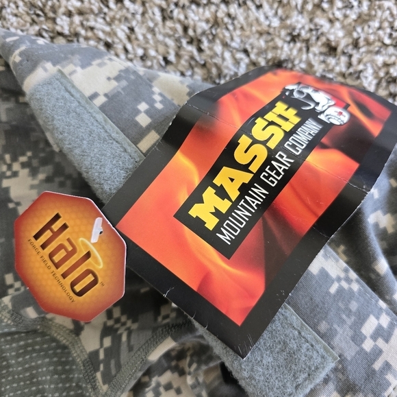 NWT U.S. Army Massif Long Sleeve Army Combat Shirt Sz M Strap On Sleeve Uniform - Picture 8 of 12